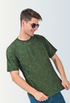 Acid Wash Green Oversized T-Shirt