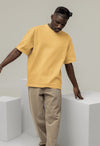 Beige Oversized 220 GSM 100% Cotton T-Shirt