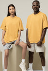 Beige Oversized 220 GSM 100% Cotton T-Shirt