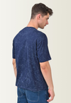 Acid Wash Blue Oversized T-Shirt