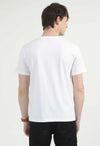 White Regular Fit Cotton T-Shirt