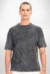 Acid Wash Grey Oversized T-Shirt