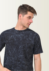 Acid Wash Black Oversized T-Shirt