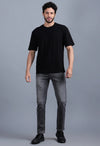 Black Oversized 220 GSM 100% Cotton T-Shirt