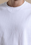 White Oversized 220 GSM 100% Cotton T-Shirt