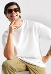 White Oversized 220 GSM 100% Cotton T-Shirt