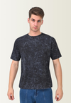 Acid Wash Black Oversized T-Shirt
