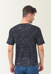 Acid Wash Black Oversized T-Shirt