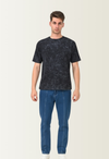 Acid Wash Black Oversized T-Shirt