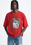 Youth Printed Oversized T-Shirt